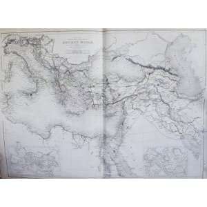  Black Map of the Ancient World (1846)