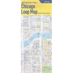   Map 626966 Chicago Loop And North Michigan Avenue Street Map Office