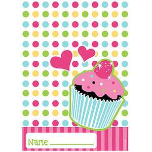   CUPCAKE Birthday Party Treat Loot Bags Favors 073525935713  