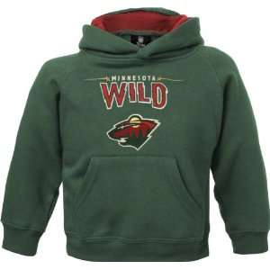  Minnesota Wild Youth Sportsman Fleece Hooded Sweatshirt 