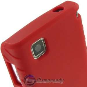  Red Soft Gel Skin Cover for AT&T LG Incite CT810 Protector 