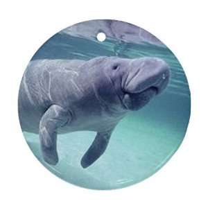  Manatee Ornament (Round)