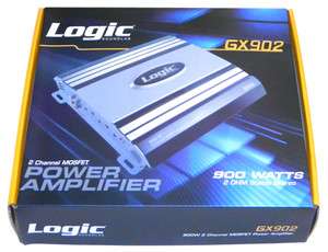 NEW ) Logic Soundlab GX902 2 Channel 900 Watt Amp Amplifier GX 902 