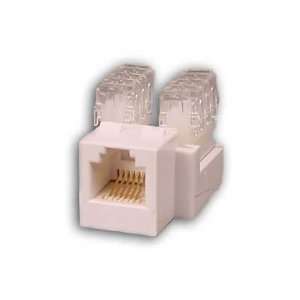  Channel Master RJ45 Cat3 White Snap In Jack Electronics