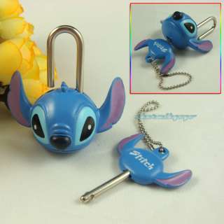 Lilo & Stitch mini pad lock with key Security M10ST  