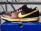 Nike SB Dunk Low Pro SB sz 7.5 BLACK AND TAN lobster supreme skunk ds 