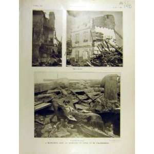  1930 Montauban Sapiac Villebouron Ruins Flood Waters