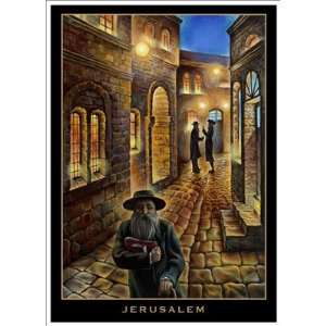    Jerusalem by Greta   4 x 2 7/8 inches   Magnet