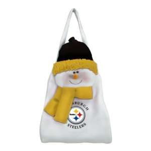  NFL Pittsburgh Steelers Snowman Door Sack 21 1/2 Sports 