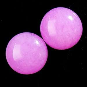  10mm Purple Mountain Jade Round Cabochon   Pack of 2 Arts 