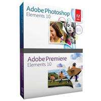 Adobe (65136375) Photoshop Elements 10 plus Premiere Elements 10 