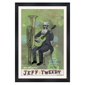  JEFF TWEEDY Custom Framed Scott McPherson Print   Framed 