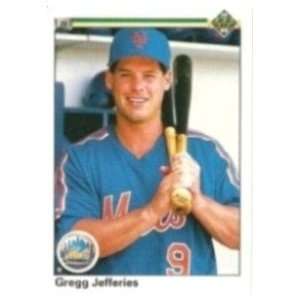  1990 Upper Deck #166 Gregg Jefferies