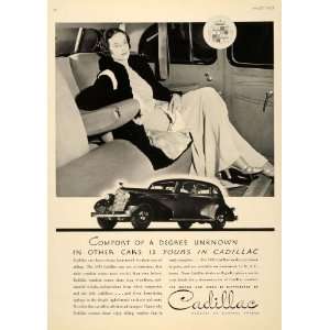  1935 Ad Cadillac Car General Motors Luxury American GM 