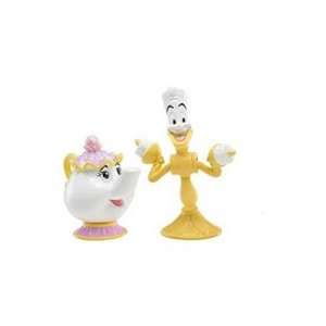   Beauty and the Beast Mrs. Potts & Lumiere Figures Toys & Games