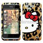 Cute Leopard Hard Case Skin Cover For HTC Rhyme Bliss 6330 Verizon 