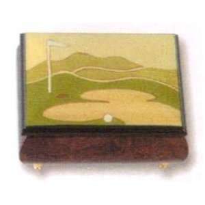  Musical Golf Course Jewelry Box
