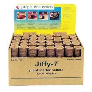  Bulk Box of 1000 Jiffy 7 Peat Pellets