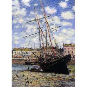  Claude Monet Boat At Low Tide At Fecamp  Art 