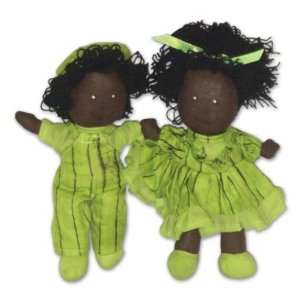  Ekua, dolls (pair)