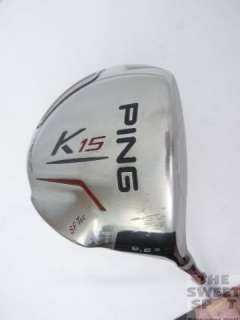 Ping Golf K15 9.5° Driver Graphite Stiff Right Hand  