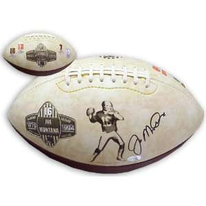  Joe Montana Autographed Fotoball Football Sports 