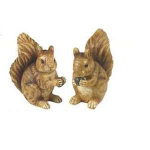  Hand Carved Look Squirrel Sculpture ( One Piece) Patio 
