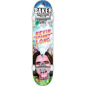 Baker Long Pyouthon Complete Skateboard   8.19 w/Raw Trucks & Wheels