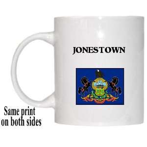  US State Flag   JONESTOWN, Pennsylvania (PA) Mug 