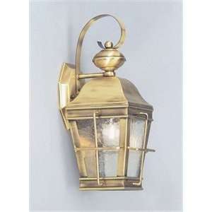  Livex Lighting 2415 01 Nantucket Small Outdoor Wall Sconce 
