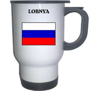  Russia   LOBNYA White Stainless Steel Mug Everything 