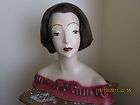 antique vintage 1930 s women nyc lamoureux mannequin head and 