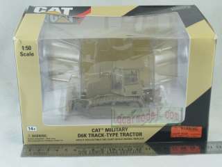   50 NORSCOT CAT MILITARY D6K TRACK TYPE TRACTOR 55253 Die Cast FreeShip