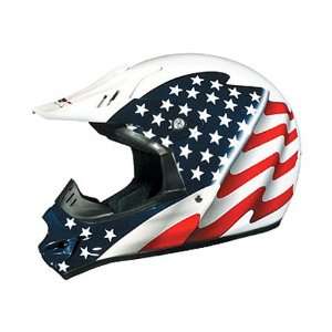  AFX FX 9 Ultra Lightweight Freedom Flag Full Face Helmet X 