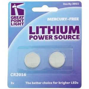  Lightwedge CR2016 Battery 2 Pack