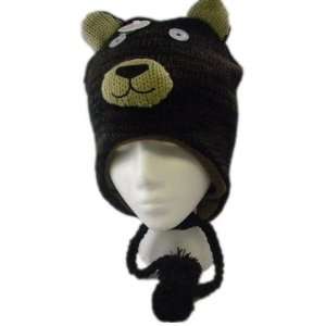 Knit Brown Bear Brand New Animal Hat Special Price For Valentines day