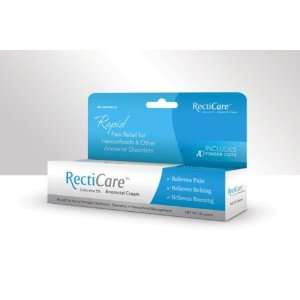  Recticare Cream W 5% Lidocaine Size 30 GM Health 