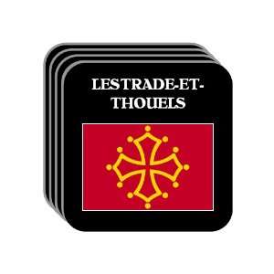Midi Pyrenees   LESTRADE ET THOUELS Set of 4 Mini Mousepad Coasters