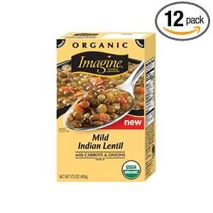 Imagine Mild Indian Lentil Soup, 17.3 Ounce (Pack of12)  