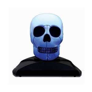  Color Changing LED Lit Skull Lamp with Spooky Sound 