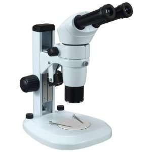   8X 65X Common Main Objective Stereo Microscope with Dual LED Light