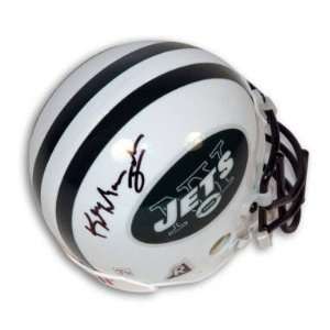  Keyshawn Johnson Signed New York Jets Mini Helmet 