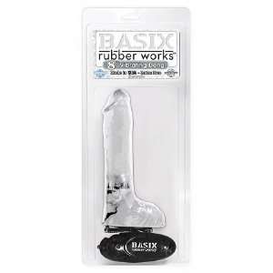  Pipedream Products, Inc Basix 8 inch Vibrating Dong, Clear 