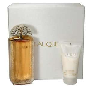 LALIQUE Perfume. 2 PC. GIFT SET ( EAU DE PARFUM SPRAY 3.3 oz / 100 ml 