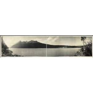   Reprint of Panorama of Lake Louise, Laggan, B.C. sic
