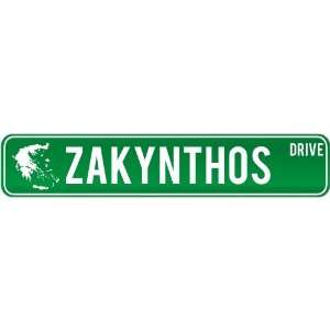  New  Zakynthos Drive   Sign / Signs  Greece Street Sign 