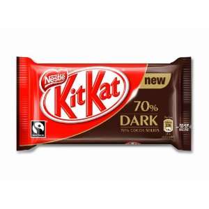 Kit Kat 4pk 70% Cocoa Dark Chocolate Grocery & Gourmet Food