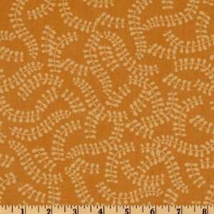  44 Wide Calypso Kite Tails Orange Fabric By The Yard 
