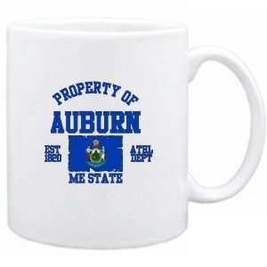   Property Of Auburn / Athl Dept  Maine Mug Usa City