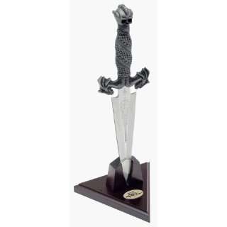  Kit Rae Kris Blade Talisman Knife with Wooden Display 